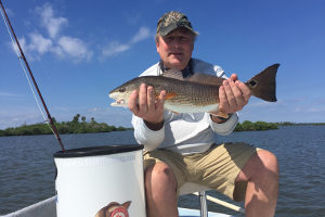 fly fishing charter in mosquito lagoon
