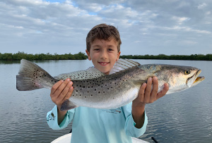 spring break fishing speckled trout nsb florida