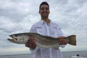 mosquito lagoon 7 pound spotted sea trout