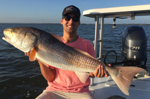 mosquito lagoon fishing charter for bull red drum