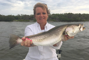 mosquito lagoon speckled trout fishing