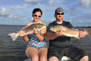 red drum double up mosquito lagoon