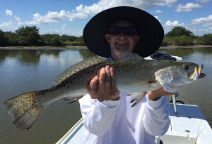 big trout caught fishing mosquito lagoon new smyrna