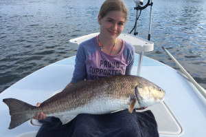 bull red fishing near ponce inlet
