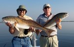 indian river lagoon 20 pound bull redfish double