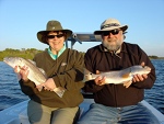 mosquito lagoon winter redfish fishing double