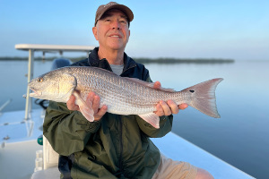 spring redfish trip mosquito lagoon