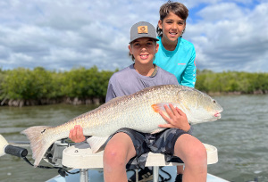 huge florida mosquito lagoon redfish