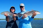 redfish charter doubble from mossqutio lagoo