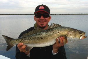 trophy speckled trout caught indian river lagoon