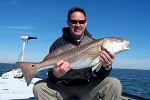 winter redfish charter mosquito lagoon